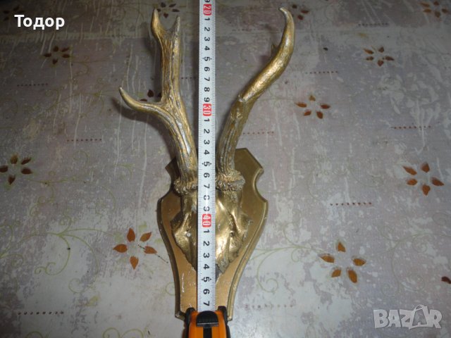 Старинен немски ловен трофей 4 , снимка 3 - Антикварни и старинни предмети - 43726778