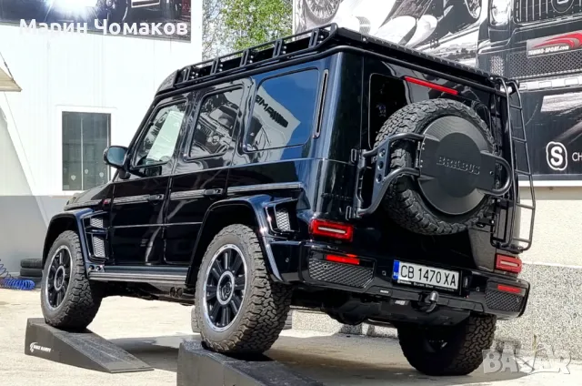 Стойка резервна гума BRABUS за Mercedes G-class W464 W463A , снимка 4 - Аксесоари и консумативи - 47467473