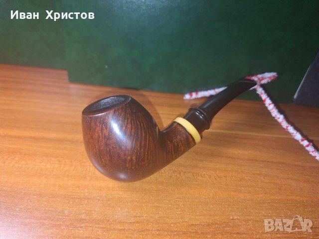 Лула от българския майстор Георги Бояджиев - красива, от висок клас, като НОВА - НЕ Е НАЛИЧНА!!!, снимка 6 - Лули - 44004713