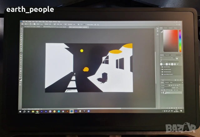 Графичен таблет Wacom Cintiq 22'', снимка 3 - Таблети - 51191021