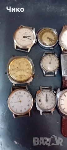15бр стари швейцарски мъжки часовници , снимка 4 - Мъжки - 52924148