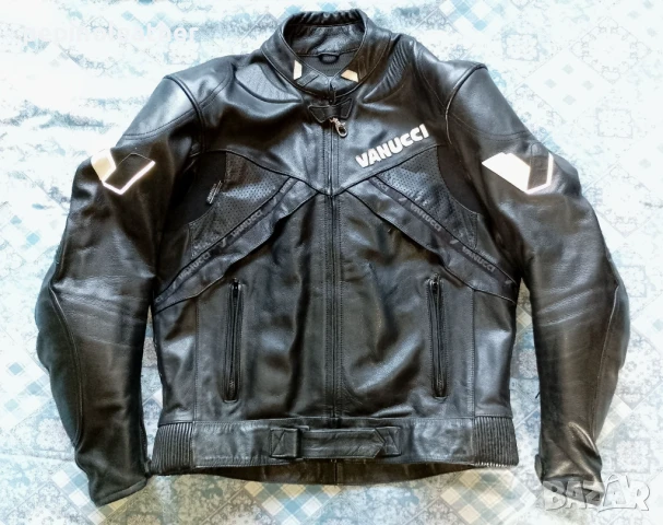 VANUCCI на LOUIS - Немско кожено мото яке с протектори, телешки бокс
