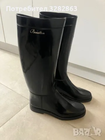 Гумени ботуши Benetton, снимка 3 - Дамски ботуши - 48270450