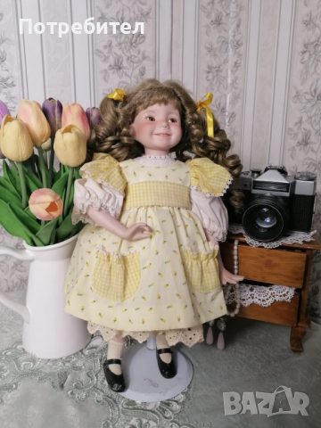 Колекционерска порцеланова кукла Ashton Drake, снимка 1 - Кукли - 44909825