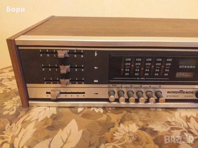 Ресивър NORDMENDE 5005 STEREO, снимка 3 - Ресийвъри, усилватели, смесителни пултове - 27354328