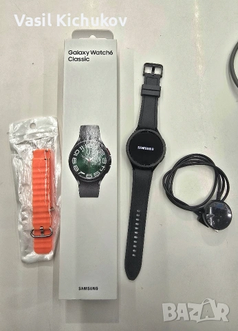 Samsung Galaxy Watch 6 classic 47mm LTE, снимка 11 - Смарт гривни - 53056839