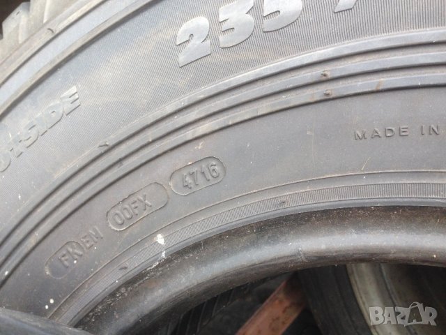 от джип са свалени / бусови- комплект 4бр. гуми 235/85 R16 C Michelin Latitude cross, снимка 5 - Гуми и джанти - 28819647