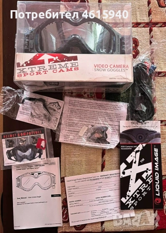 Очила / маска с 12МР вградена екшън камера + 2 нови батерии х1000мА, снимка 3 - Скейтборд, ховърборд, уейвборд - 53518722