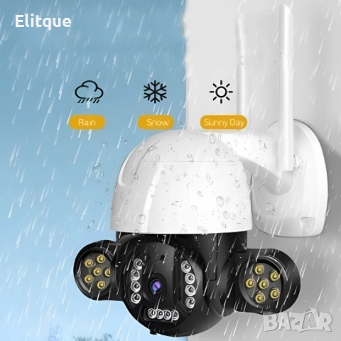 Външна охранителна PTZ WIFI камера, снимка 6 - Други - 52861211