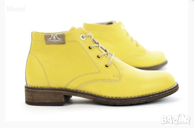 Кожени бълти дамски боти - кларк, 37 размер. 