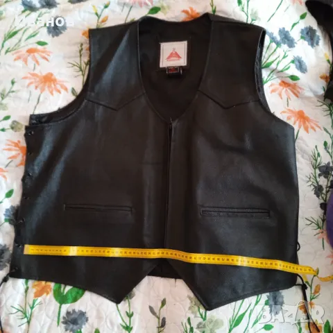 Кожен елек, снимка 4 - Други - 49975156