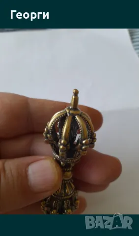 Бронзова варджа-6, снимка 2 - Антикварни и старинни предмети - 50111770