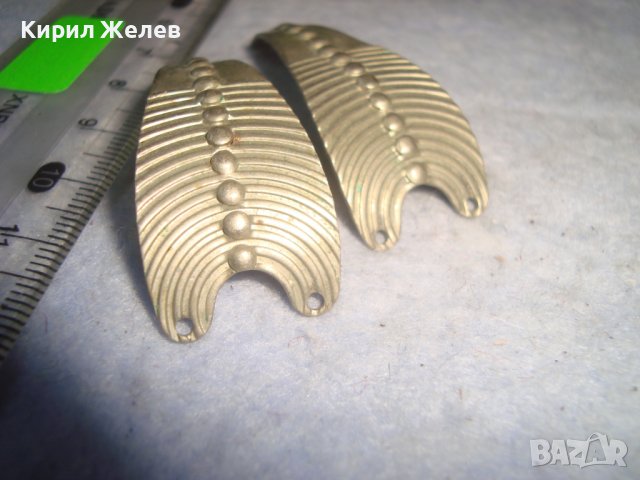 СРЕБРИСТИ МЕТАЛНИ ОРНАМЕНТИРАНИ ЕЛЕМЕНТИ от/за ОБЕЦИ БИЖУТА 5175, снимка 3 - Други - 36615113