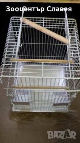 Нова Клетка за отглеждане и транспорт, голям и среден папагал 47×47×85 (при отворен покрив ), снимка 2 - За птици - 26727535