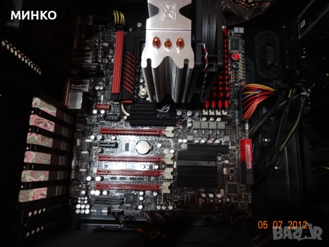 i7 2600+Asus Maximus IV Extreme+16GB G.Skill  DDR3, снимка 6 - Дънни платки - 52875463