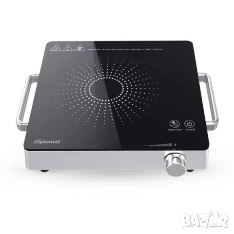 Керамичен котлон Diplomat CS-H2027T, 2000W, снимка 5 - Други стоки за дома - 51063403