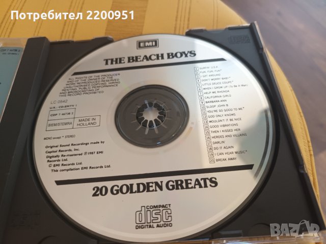 THE BEACH BOYS, снимка 5 - CD дискове - 43106686
