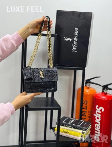 Yves Saint Laurent 💎Страхотно Чанти , снимка 3 - Чанти - 53471805