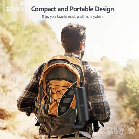 преносим Bluetooth високоговорител, безжичен Bluetooth 5.0 високоговорител, снимка 4 - Bluetooth тонколони - 44116192