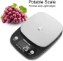 Нова кухненска везна, g/lb:oz/ml/fl.oz Везна за храна Кухненска теглилка от черна неръждаема стомана, снимка 6