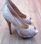 Високи токчета, снимка 1 - Дамски обувки на ток - 38143331