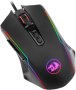Redragon M910,геймърска мишка с 16,8 милиона RGB цветна подсветка, удобен захват, 9 бутона, снимка 1 - Клавиатури и мишки - 43323016