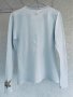 Небесносиня блуза/топ CLOSED лукс, снимка 1 - Блузи с дълъг ръкав и пуловери - 40511455