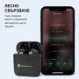 Безжични Слушалки PowerLocus PLX, True Wireless Earbuds, Touch Control, Микрофон, Черни, снимка 3