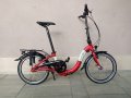 Продавам колела внос от Германия оригинален  алуминиев тройносгъваем велосипед DAHON със 7 скорости, снимка 1 - Велосипеди - 28813834