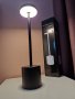 Лед лампа за маса / безжична - 3 режима на светене и регул. светлина, снимка 1 - Настолни лампи - 44001139