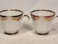 две немски порцеланови чаши със златен кант 19/5, снимка 1