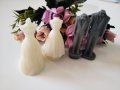 Подаръчета за сватби, годежи и момински партита изработени от сапун