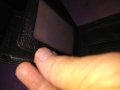 Талиан марков портфейл естествена кожа вътрешен цип 110х92мм, снимка 6