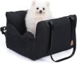 Столче за кола за малки кучета HAPPY HACHI, 48х40х30 см, черно, снимка 1