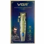 Професионална машинка за подстригване VGR V-036 с мощен мотор, титаниеви ножове и батерия 2600mAh, снимка 2