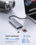 USB C докинг станция, 2 HDMI, VGA, 3 USB 3.0, SD/TF, 100 W, снимка 5