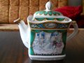 колекционерски порцеланов чайник "Хамлет" - Англия, снимка 1 - Антикварни и старинни предмети - 39999513