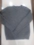 Сив пуловер унисекс, снимка 1 - Блузи с дълъг ръкав и пуловери - 39020630