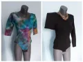 Два броя / Цветно и черно боди, българско производство / универсален размер , снимка 1