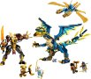 НОВО ЛЕГО 71796 Нинджаго Елементален дракон срещу Императорски Робот LEGO 71796  Elemental Dragon vs, снимка 2