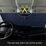Разтягащ сенник за предното стъкло на кола, снимка 11