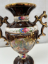 Уникална порцеланова белгийска ваза, H. Bequet Quaregnon. №2268, снимка 2