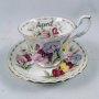 Чаша за чай, April, Royal Albert, снимка 1 - Чаши - 39999001