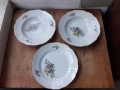 Български порцелан три големи чинии, снимка 2
