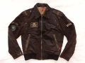 Пилотско Авиаторско кожено яке бомбър, тип МА-1, А-2, В-3, G-1, снимка 2