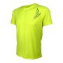 Мъжка тениска бързосъхнеща с UV защита Aropec Coolstar  3K20M-YL  YL, снимка 1 - Спортни дрехи, екипи - 33414791