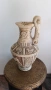 Амфора, ваза , ръчно изработена , вероятно от алабастър в античен стил, снимка 7