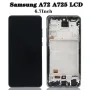 Дисплей за Samsung A72, 4G, A725F, тъч скрийн, с рамка, екран, тъчскрийн, A72, A725F, A725M, снимка 3