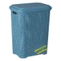 Кош за пране-36x26x50 см./син кош за пране/пластмасов кош за пране, снимка 1