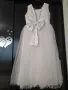 Бяла шаферска рокля , снимка 1